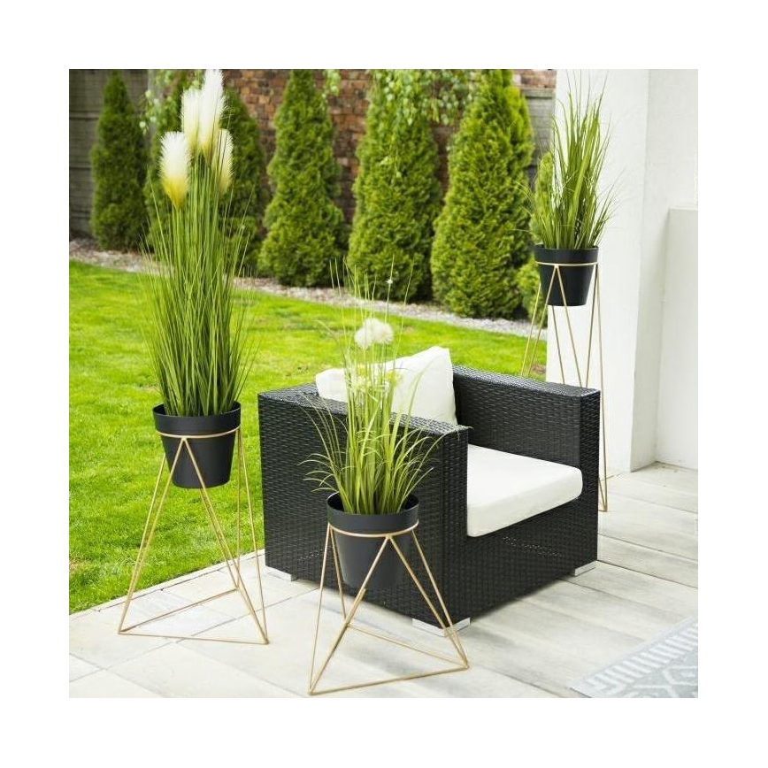 Portavasi TRIANGL 40x45 cm oro