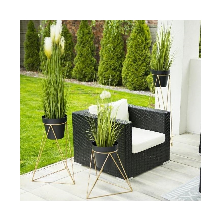 Portavasi TRIANGL 90x50 cm oro