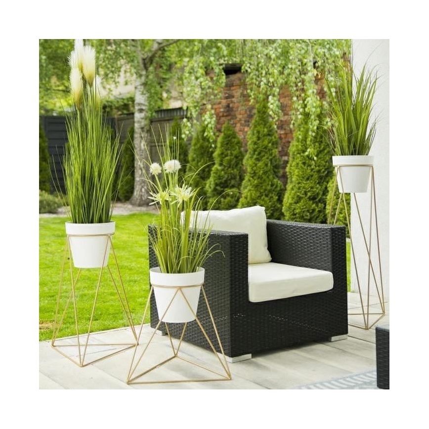 Portavasi TRIANGL 90x50 cm oro