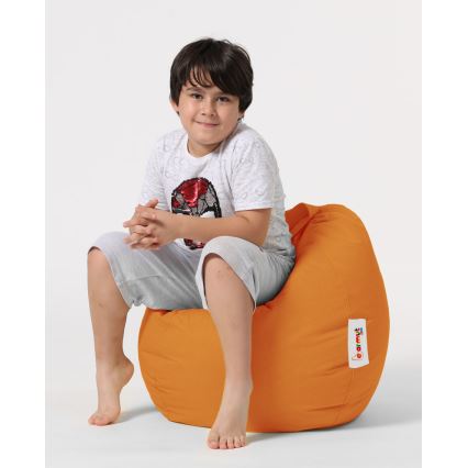 Pouf 60x60 cm arancio