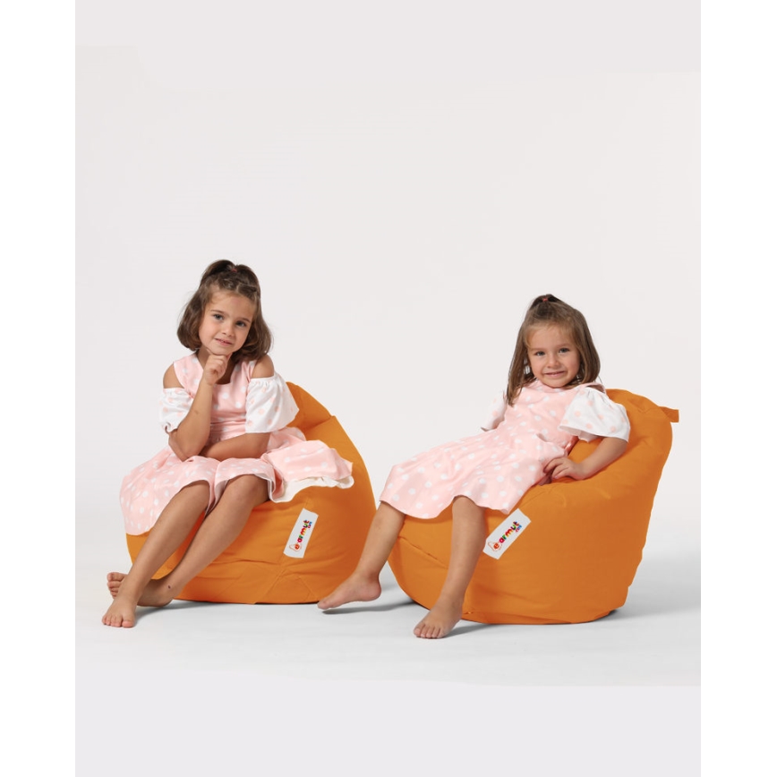 Pouf 60x60 cm arancio
