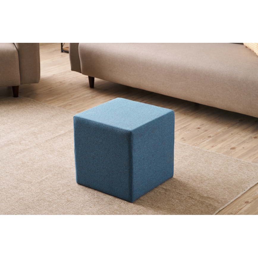 Pouf CUBI 40x40 cm blu