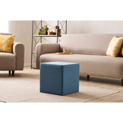 Pouf CUBI 40x40 cm blu