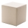 Pouf CUBI 40x40 cm crema