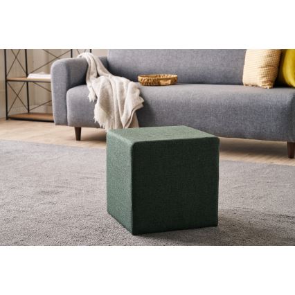 Pouf CUBI 40x40 cm verde