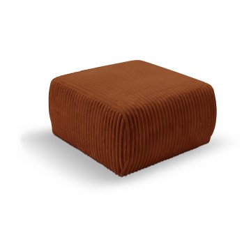 Pouf FRIDA 82x75 cm marrone