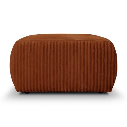 Pouf FRIDA 82x75 cm marrone
