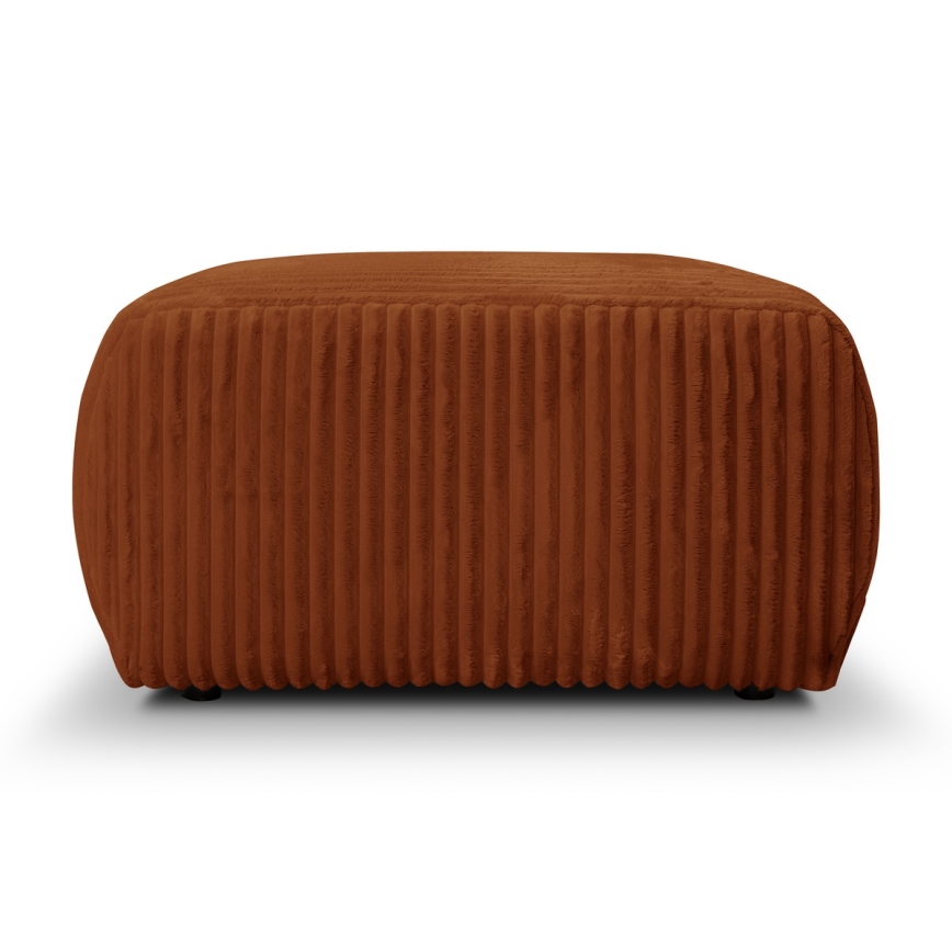 Pouf FRIDA 82x75 cm marrone