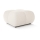 Pouf imbottito ALMADA 72 x 72 cm crema