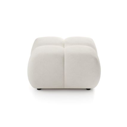 Pouf imbottito ALMADA 72x72 cm beige
