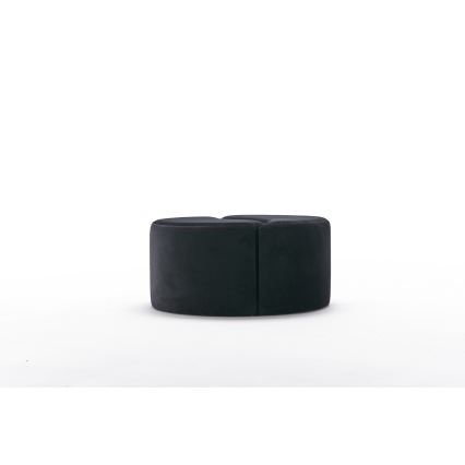 Pouf JING Ø 80 cm antracite