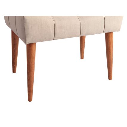 Pouf LUMI 40x58 cm crema
