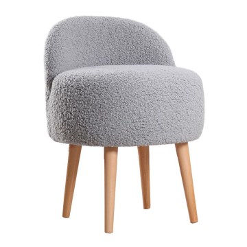 Pouf MIKI Ø 46 cm grigio