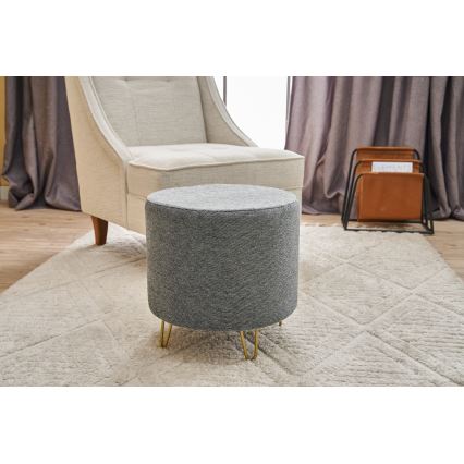 Pouf NANI Ø 40 cm grigio
