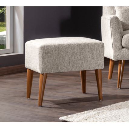 Pouf NIMO 46x50 cm crema