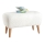 Pouf PIXI 32x61 cm bianco