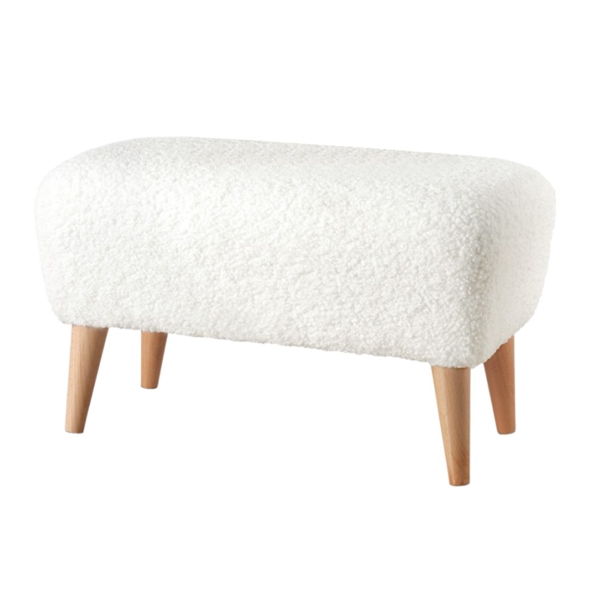 Pouf PIXI 32x61 cm bianco