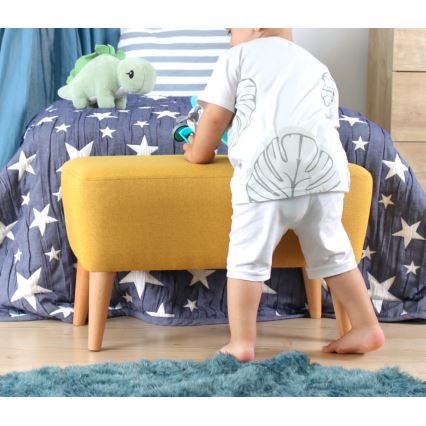 Pouf PIXI 32x61 cm giallo