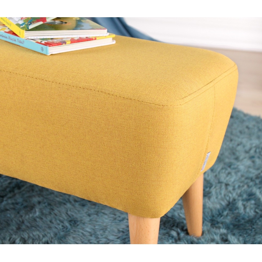 Pouf PIXI 32x61 cm giallo