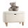 Pouf PIXI 37x61 cm bianco