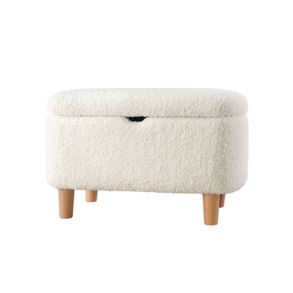 Pouf PIXI 37x61 cm bianco