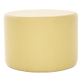 Pouf RABO, diametro 58 cm, giallo