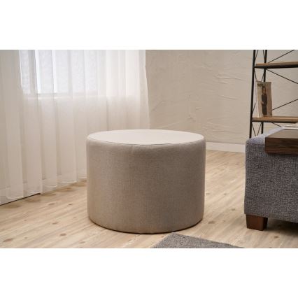 Pouf RABO Ø 58 cm beige