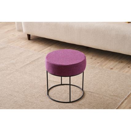 Pouf RELO Ø 40 cm rosa