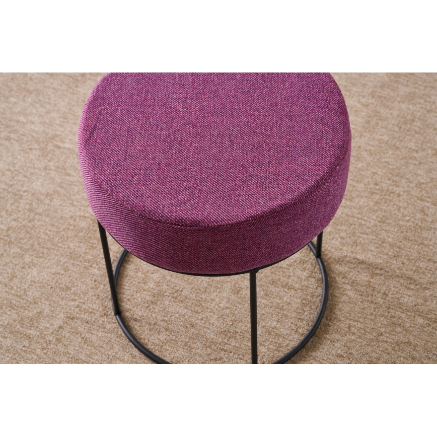 Pouf RELO Ø 40 cm rosa