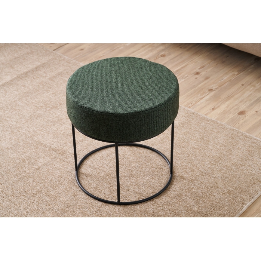 Pouf RELO Ø 40 cm verde