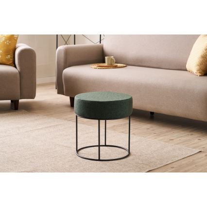 Pouf RELO Ø 40 cm verde