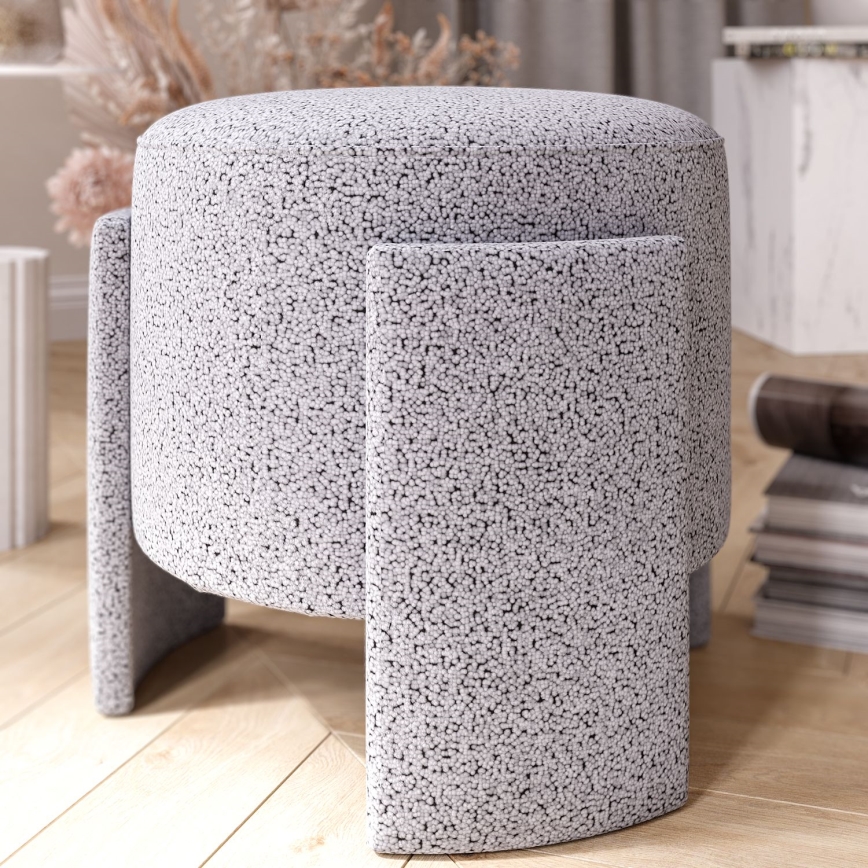 Pouf ROCKET Ø 39 cm grigio