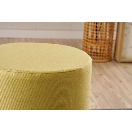 Pouf RONDO, diam. 40 cm, giallo