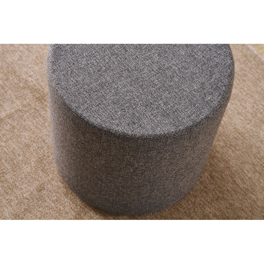 Pouf RONDO Ø 40 cm antracite