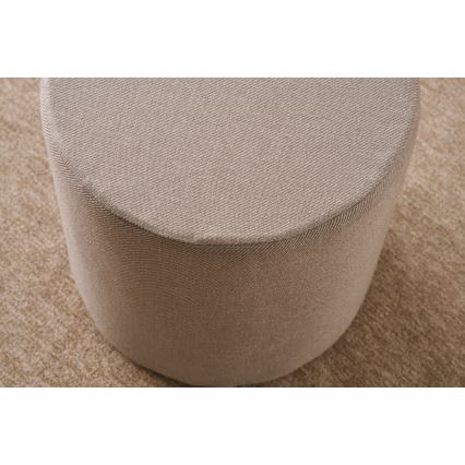 Pouf RONDO Ø 40 cm beige