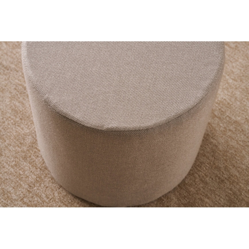 Pouf RONDO Ø 40 cm beige