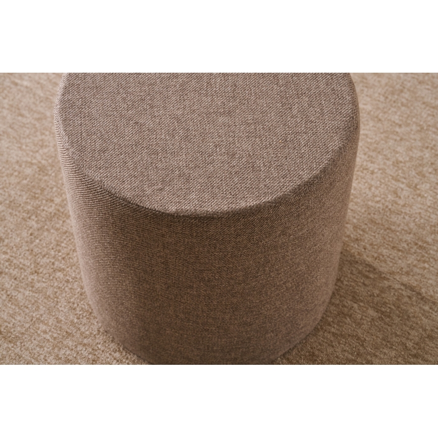 Pouf RONDO Ø 40 cm marrone