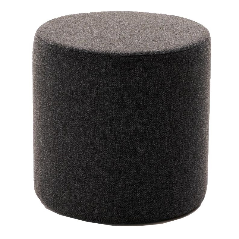Pouf RONDO Ø 40 cm, marrone scuro