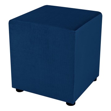 Pouf SIX 40x40 cm blu scuro