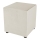 Pouf SIX 40x40 cm crema