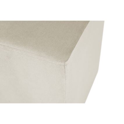 Pouf SIX 40x40 cm crema