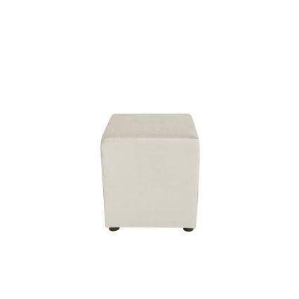 Pouf SIX 40x40 cm crema