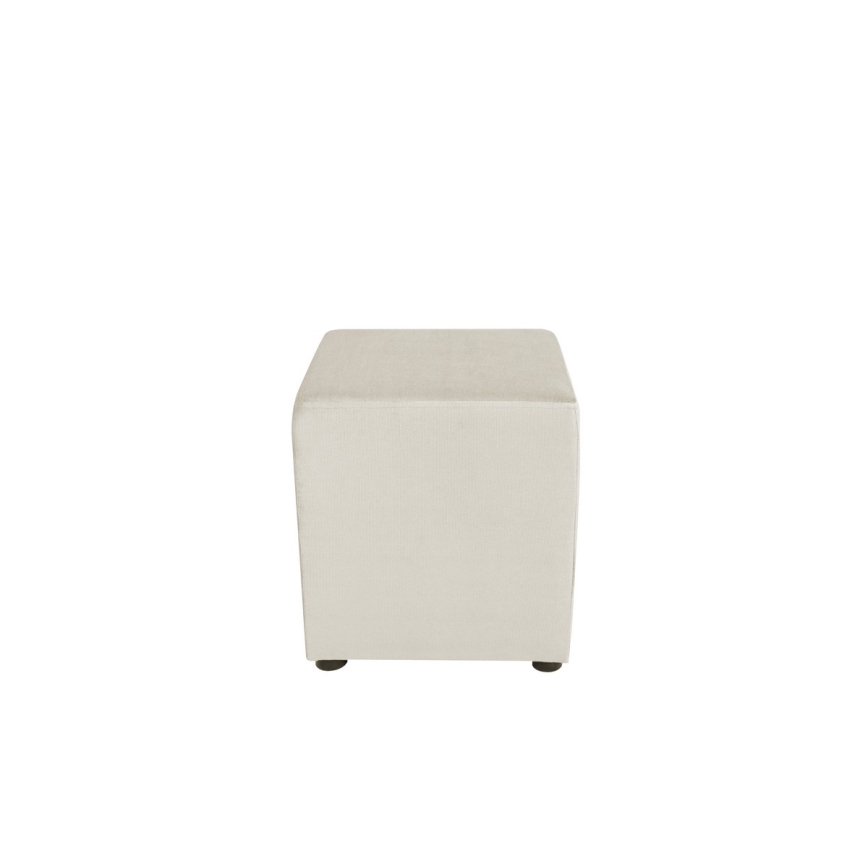 Pouf SIX 40x40 cm crema