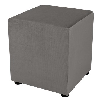 Pouf SIX 40x40 cm grigio