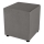 Pouf SIX 40x40 cm grigio
