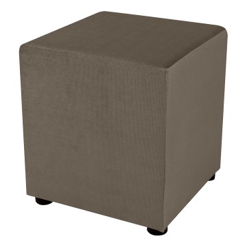 Pouf SIX 40x40 cm marrone
