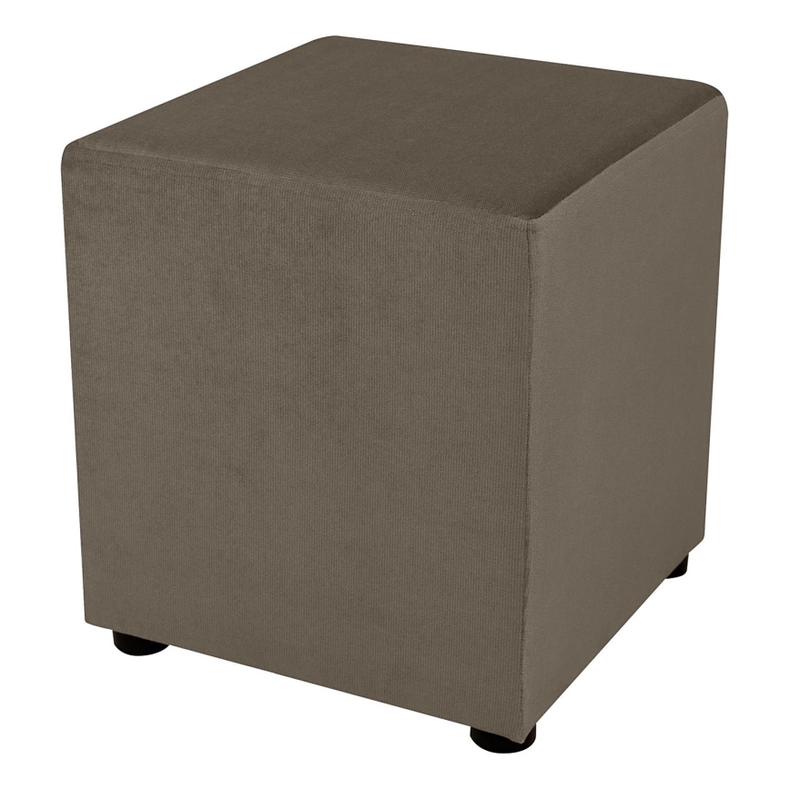 Pouf SIX 40x40 cm marrone