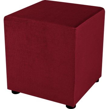 Pouf SIX 40x40 cm rosso