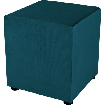Pouf SIX 40x40 cm turchese