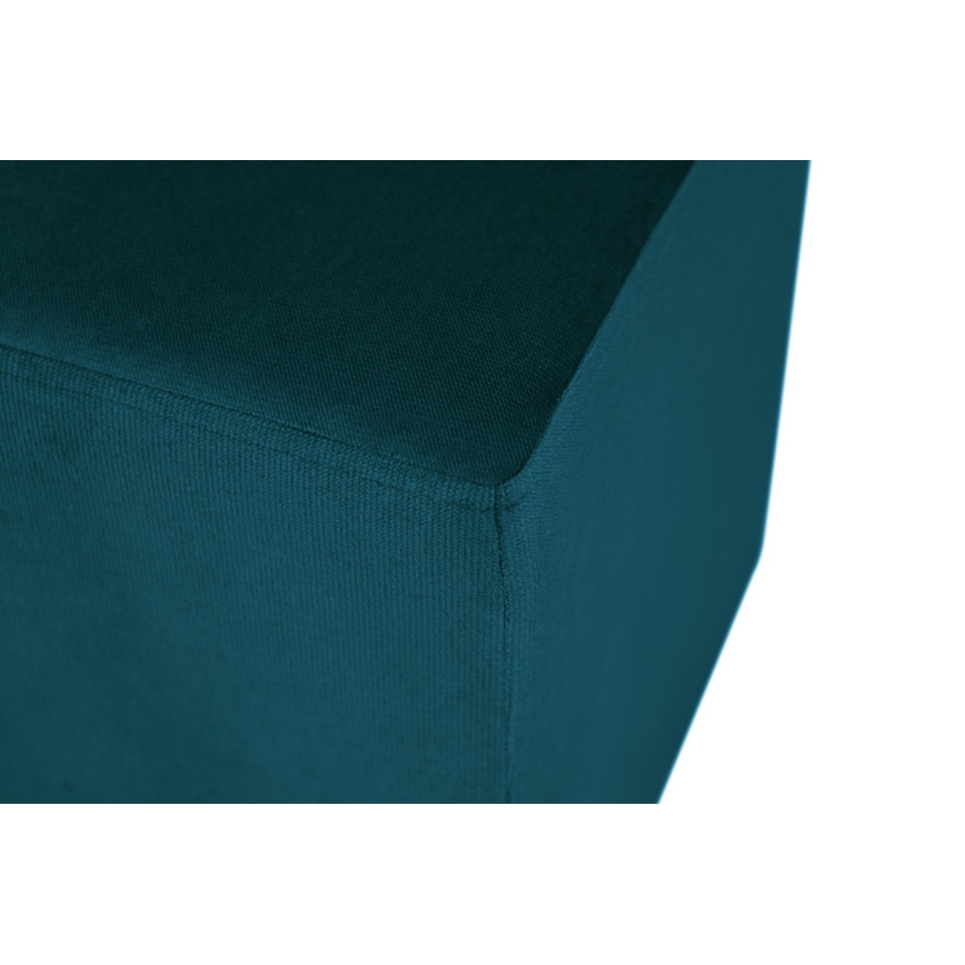 Pouf SIX 40x40 cm turchese